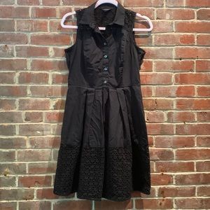 Ann Taylor Black Summer Dress 4P